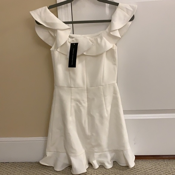 White mini dress- tags attached - Picture 2 of 11